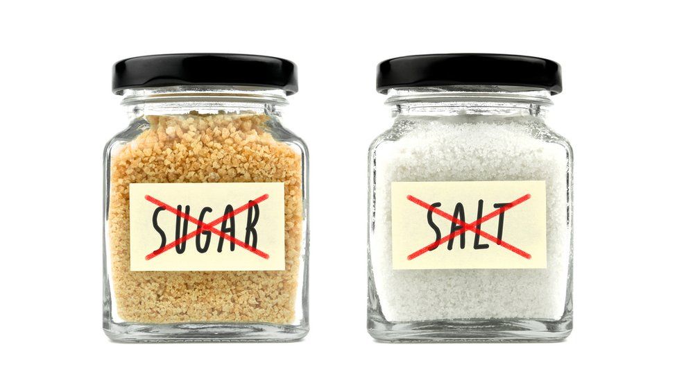 健康を追求するための税金の塩、砂糖
